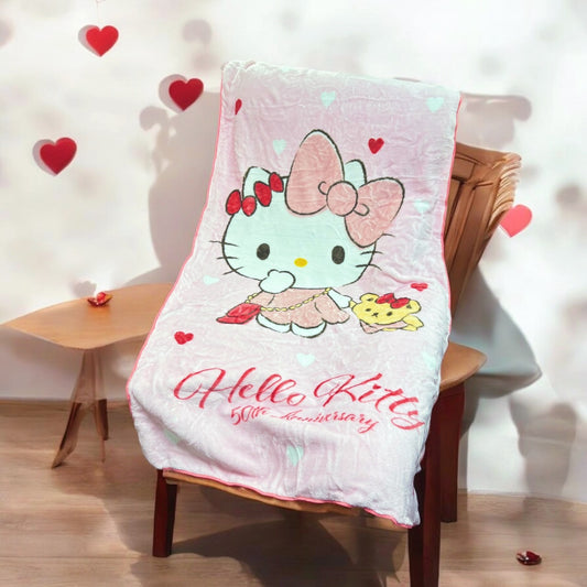 【現貨】【🇹🇼7-11年度 Hello Kitty 兩用頸枕毯】