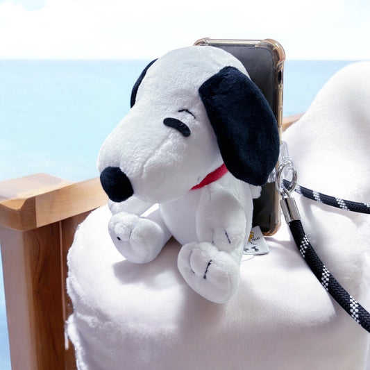 【現貨】【🇹🇼7-11年度 Snoopy 絨毛造型手機背夾】