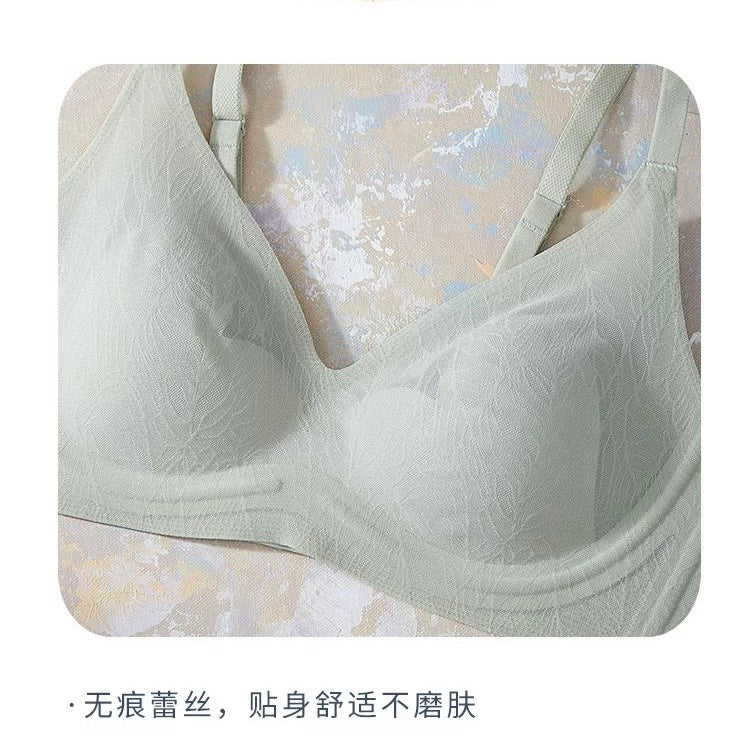 【新品】【莫奈】【愛心網紗極薄無鋼圈內衣】